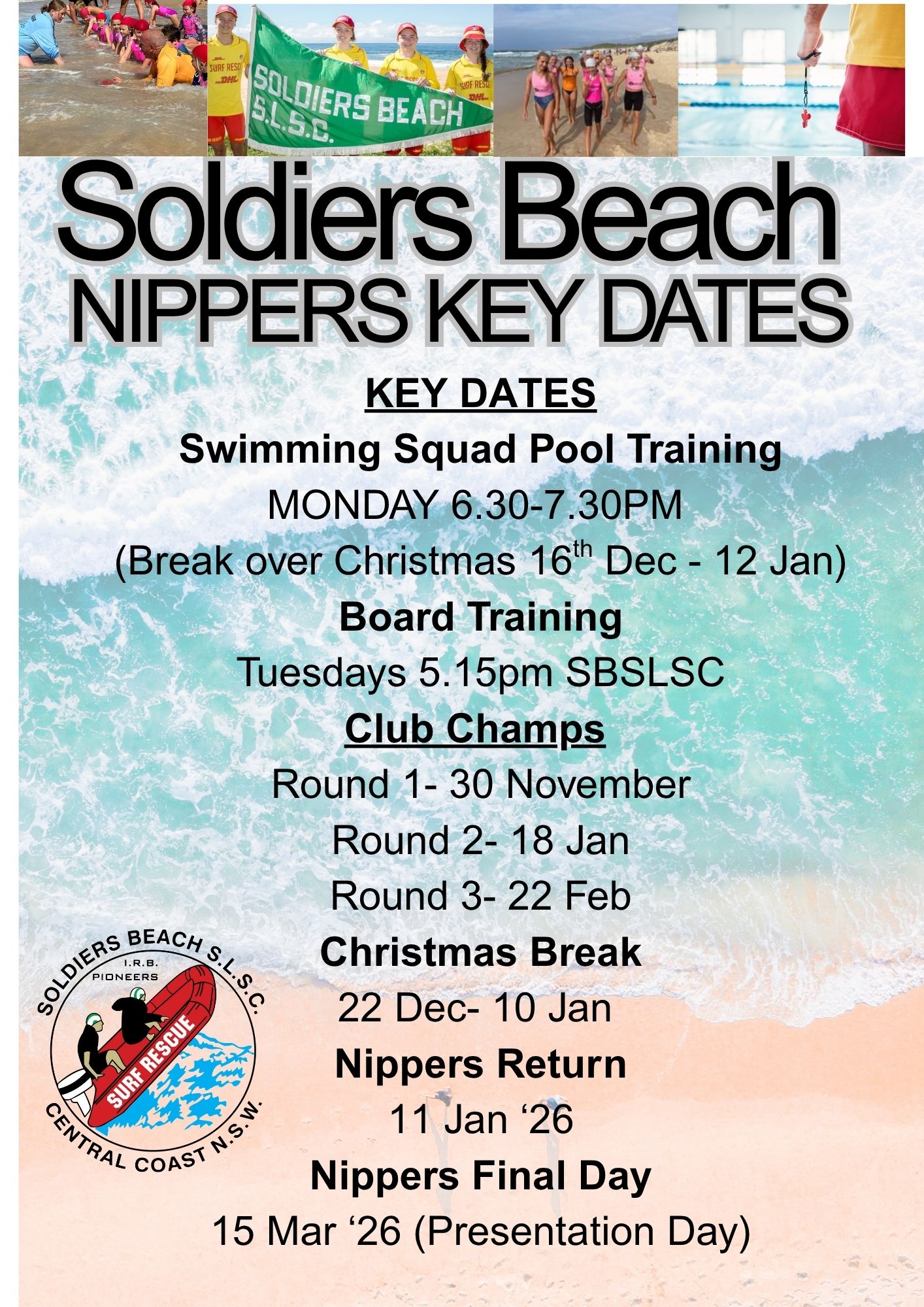 SB nippers key dates